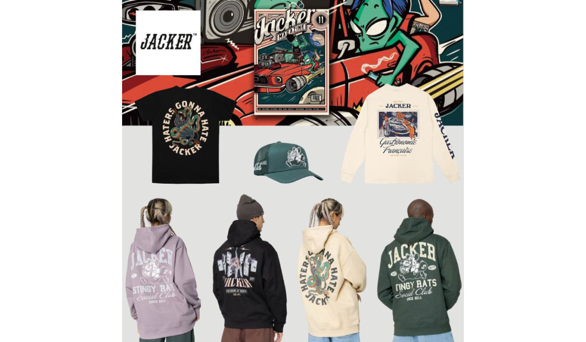 Jacker, la marque skatewear française, désinvolte et audacieuse issue de la culture urbaine